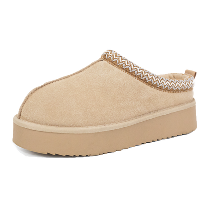 2410 Platform Braided Slipper Shoes