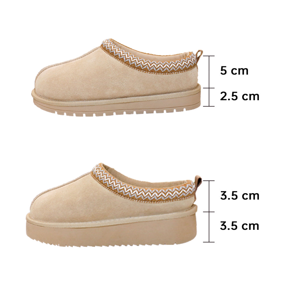 2410 Platform Braided Slipper Shoes