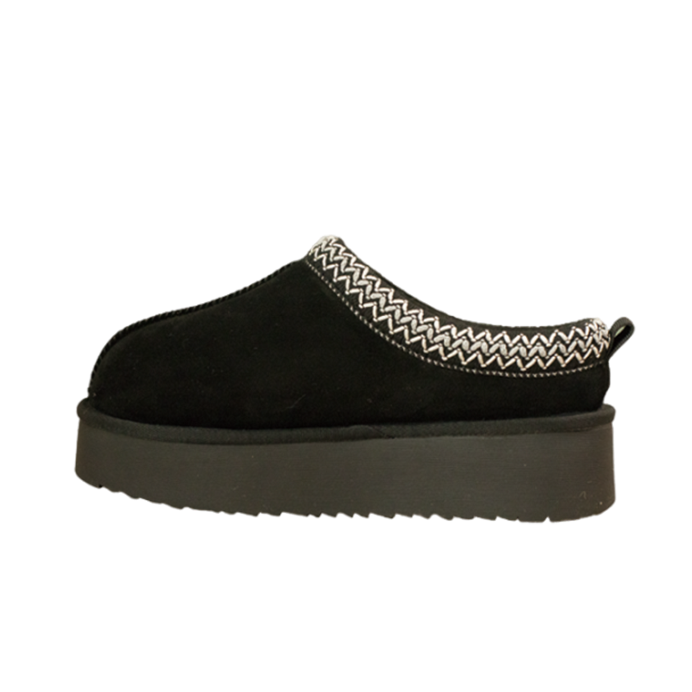 2410 Platform Braided Slipper Shoes