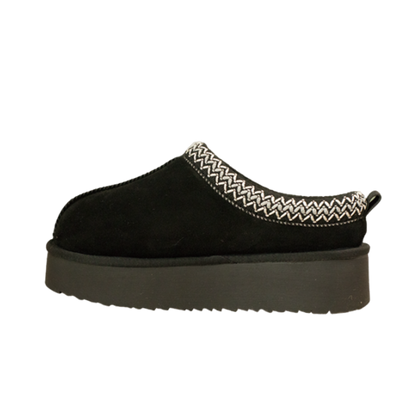 2410 Platform Braided Slipper Shoes